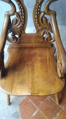 19th Century Baroque Revival Carved Wood Chairs