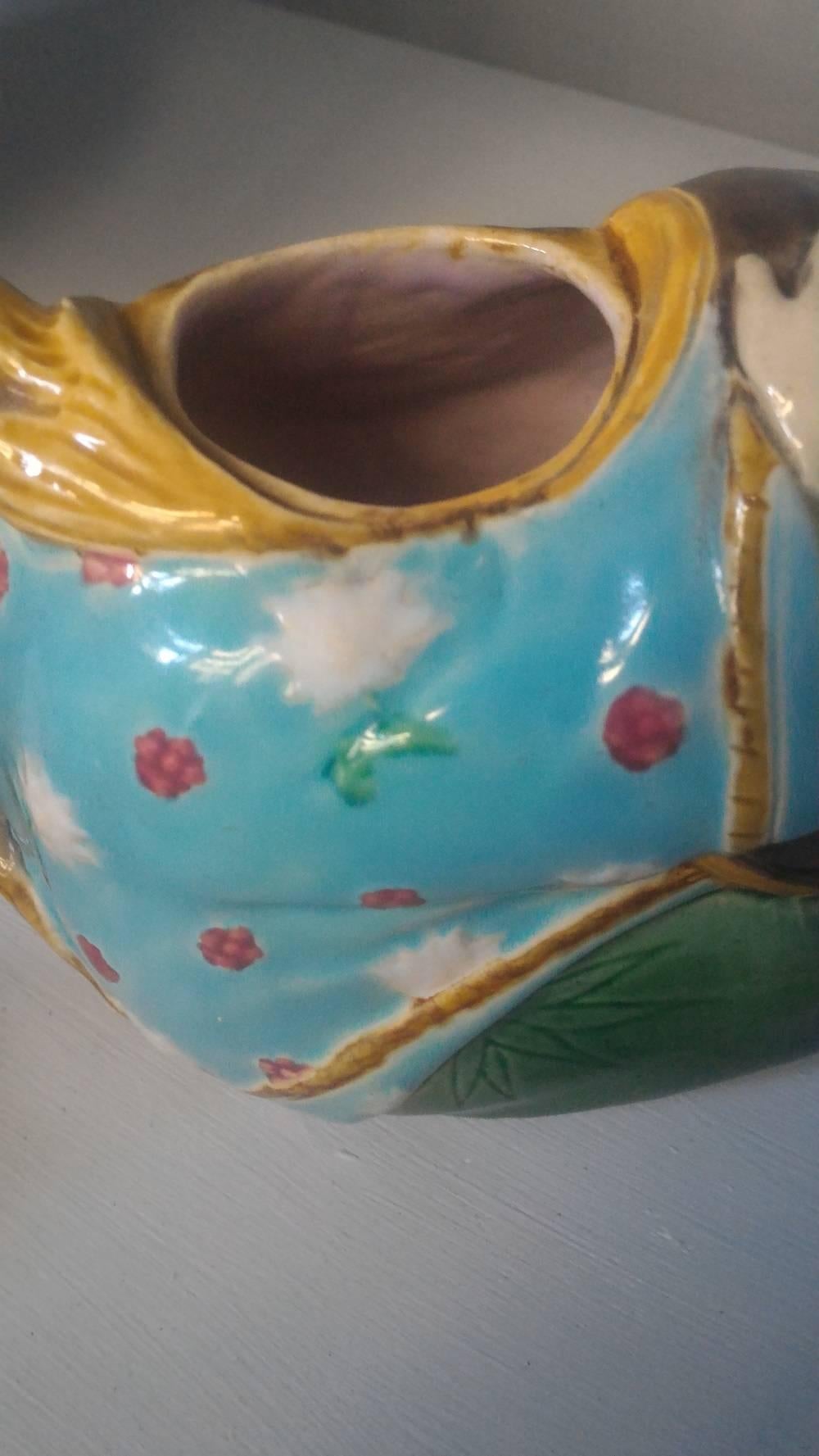 Minton Majolica Oriental Teapot, circa 1870 For Sale 1