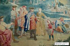 Antique Tapestry Teniers, 17th Century