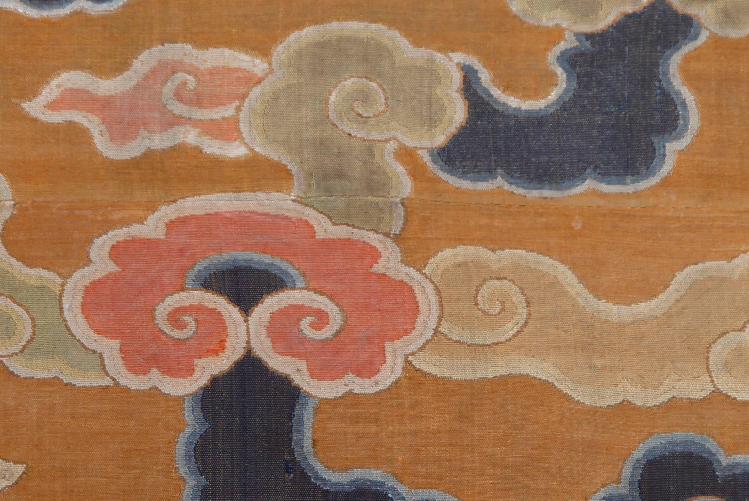 18th Century and Earlier Chinese Textile Kessi, 17th Century For Sale