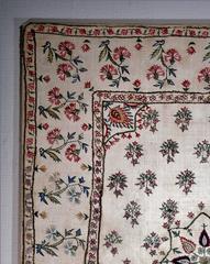 Antique Indo Persian Silk Embroidery, circa 1900