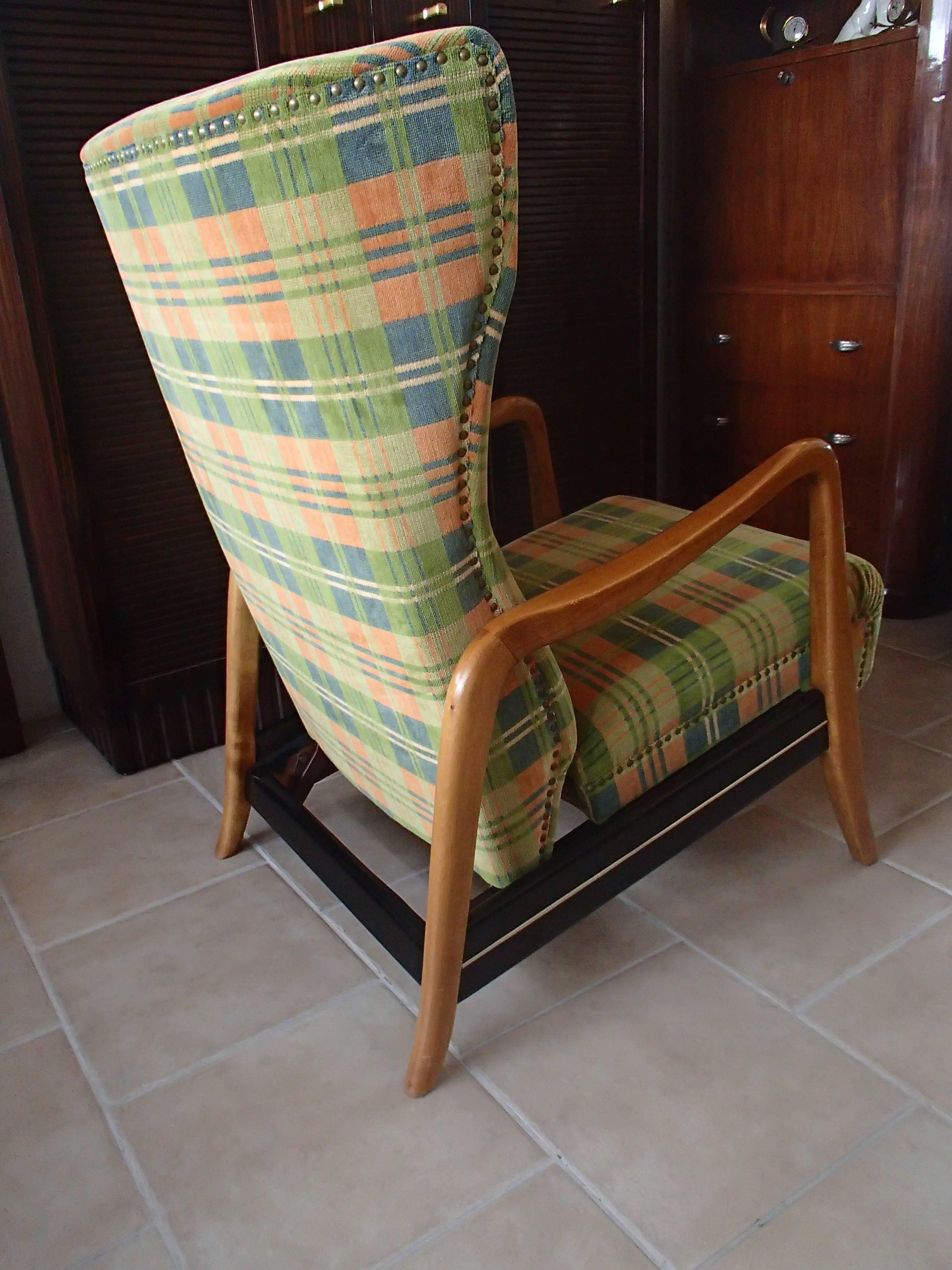 German Mid-Century Lounge Chair For Sale