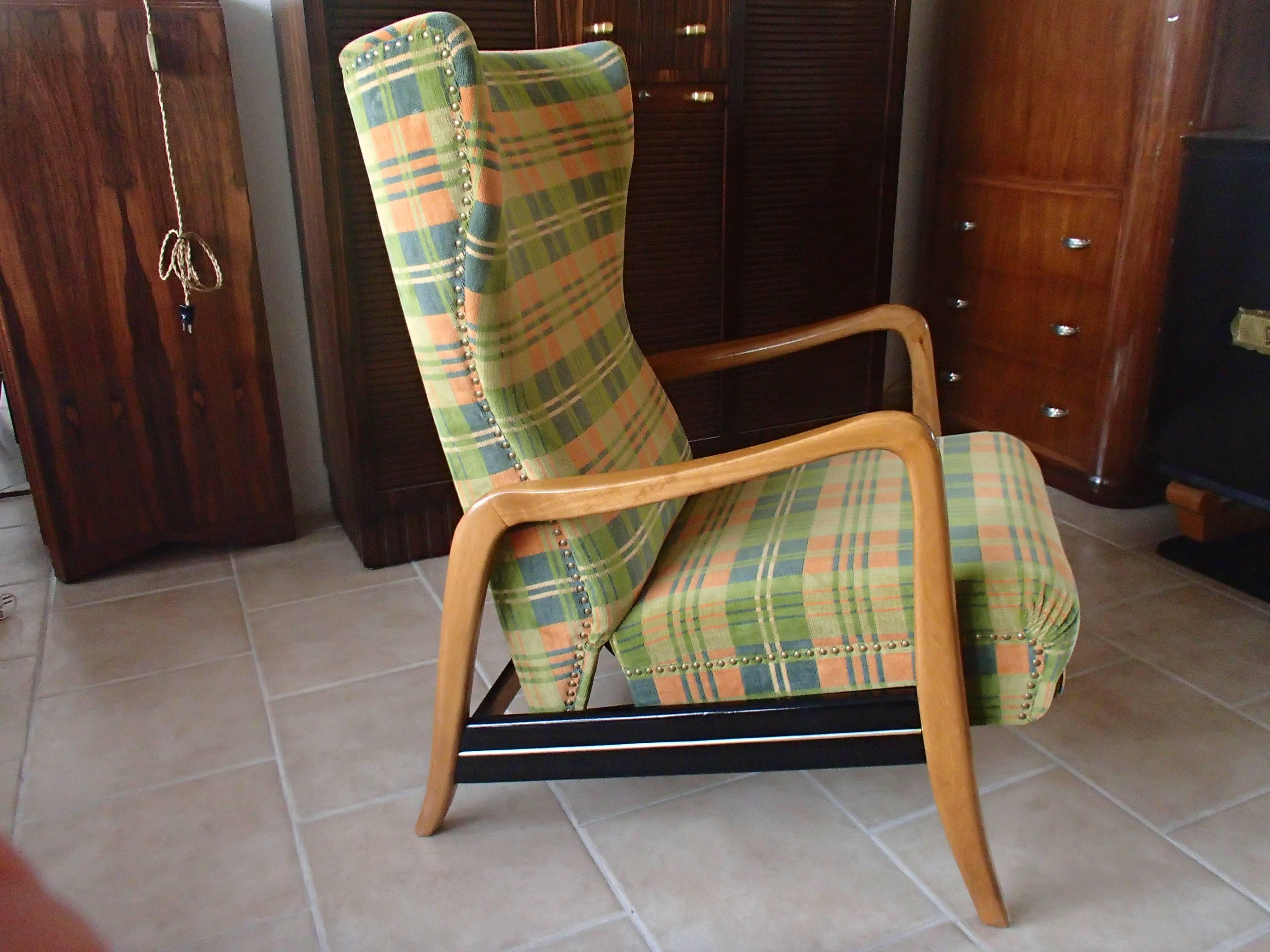 Modern Mid-Century Lounge Chair For Sale
