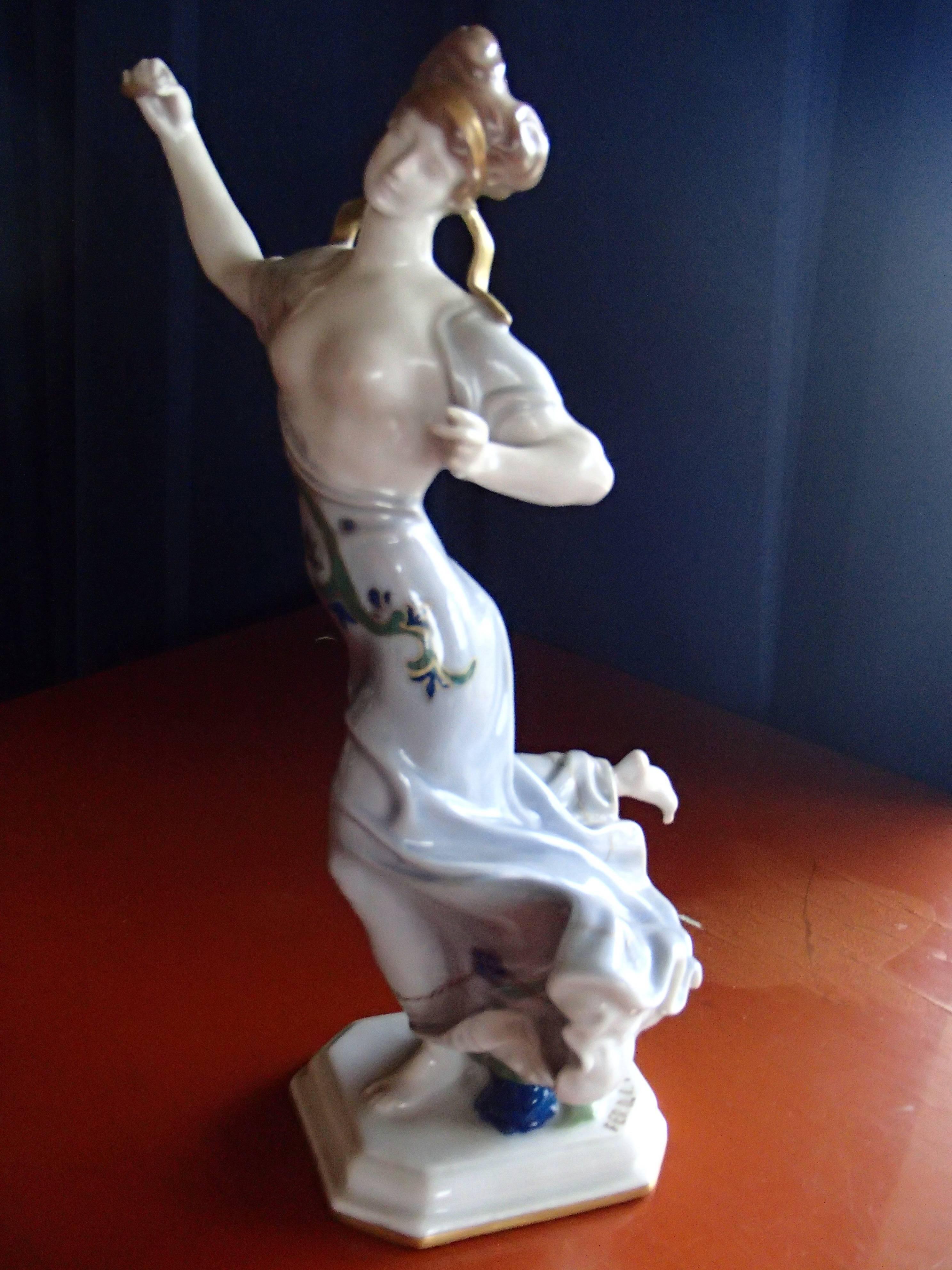Greek Dancer Rosenthal by Liebermann For Sale 1