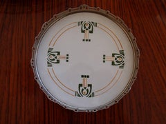 Juego de tres piezas Art Nouveau