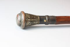 Very Rare 19th Century French Walking Stick 'Life Preserver' Cane, circa 1890