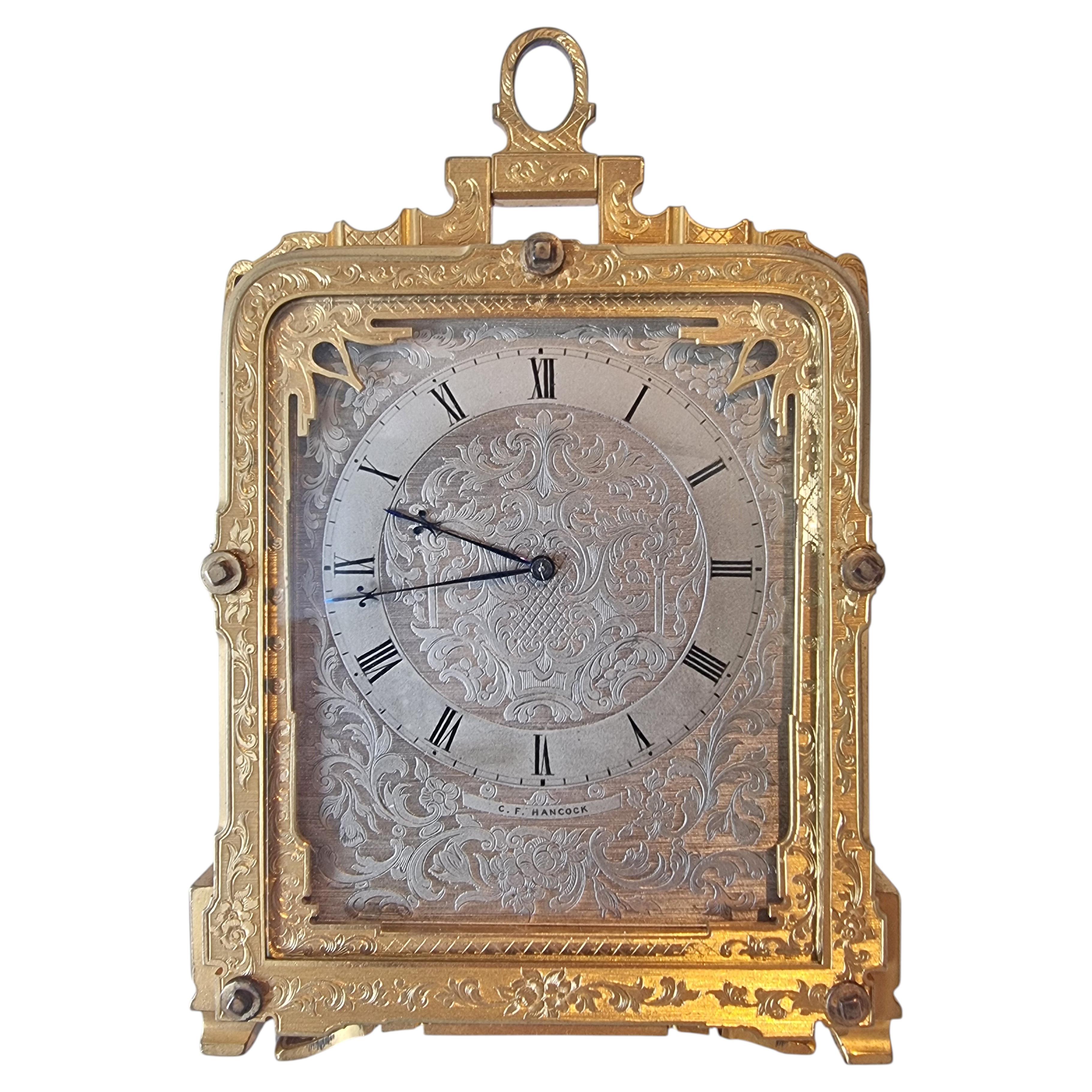 A Rare Early Victorian Strut Clock by Thomas Cole For Sale