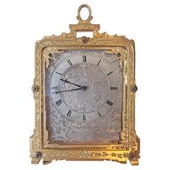 A Rare Early Victorian Strut Clock by Thomas Cole