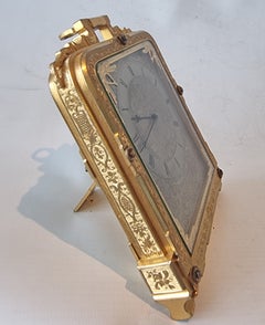 A Rare Early Victorian Strut Clock by Thomas Cole
