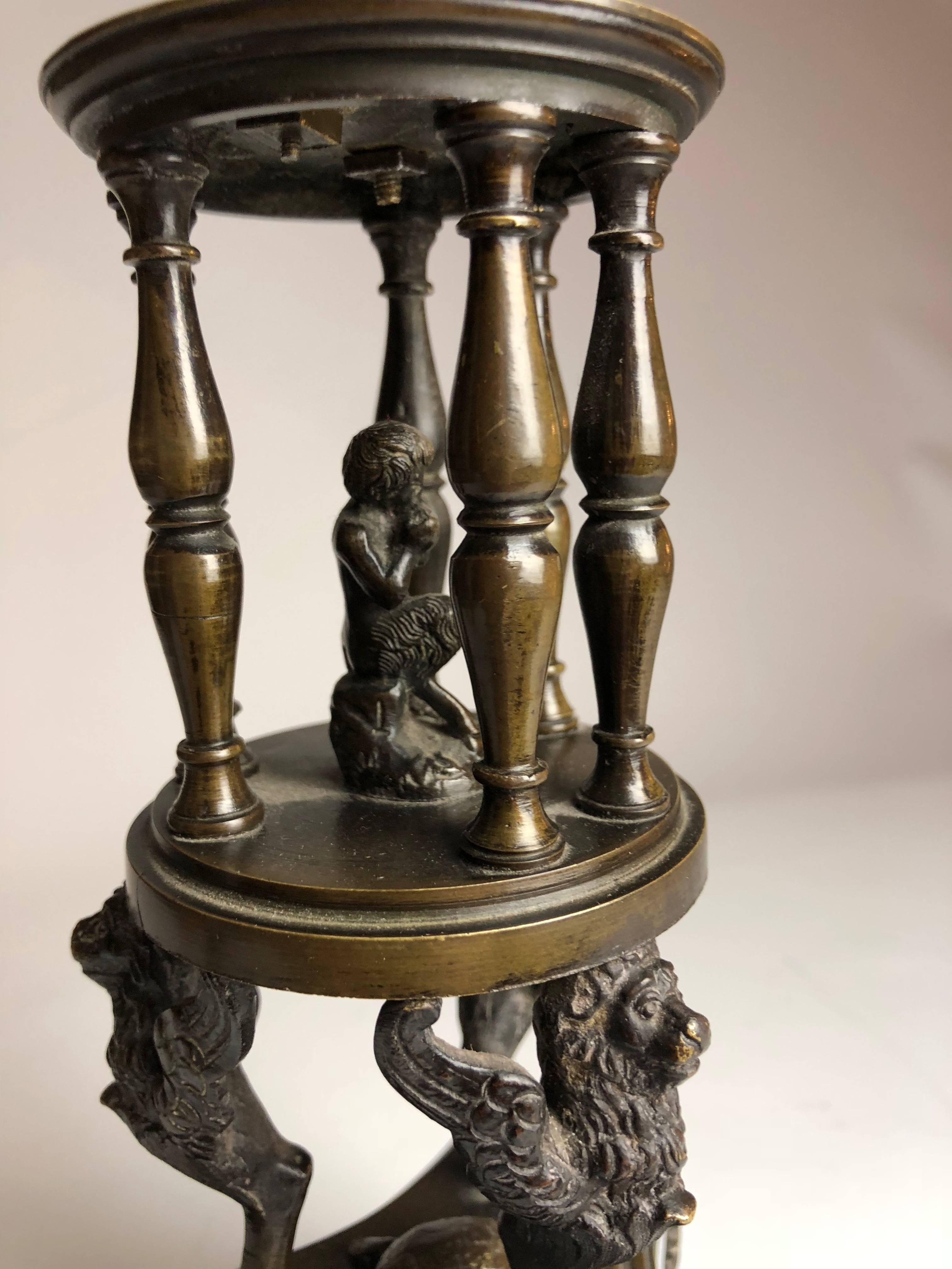 19th Century Grand Tour Bronze, Eagle and Atlas, circa 1860 In Excellent Condition In London, GB