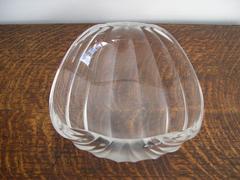 Handmade Midcentury Glass Free-Form Dish Nora Ortlieb Pupil of Wilhelm von Eiff