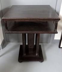 Arts and Crafts Josef Hoffmann style oak occasional table, circa 1900