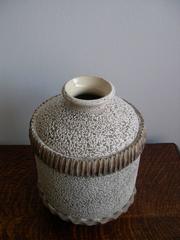 Jean Besnard Style Ceramic Vase by Cab for Ateliers Primavera France circa 1930s