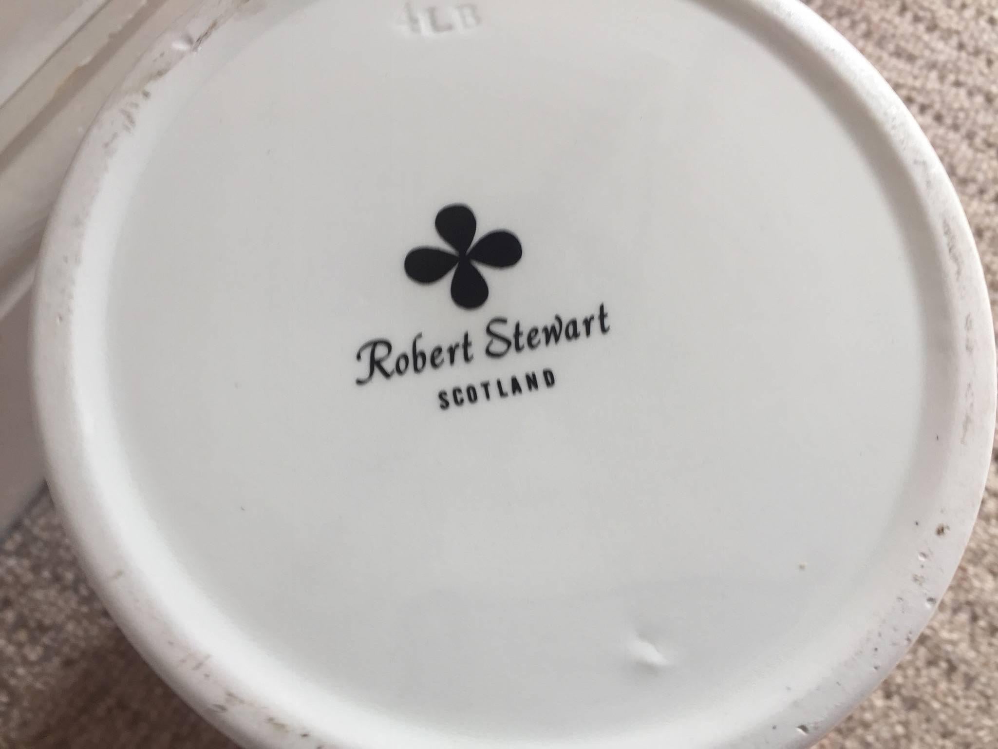 20th Century Robert Stewart Porcelain Storage Jar Picasso Style MCM, circa 1960 For Sale