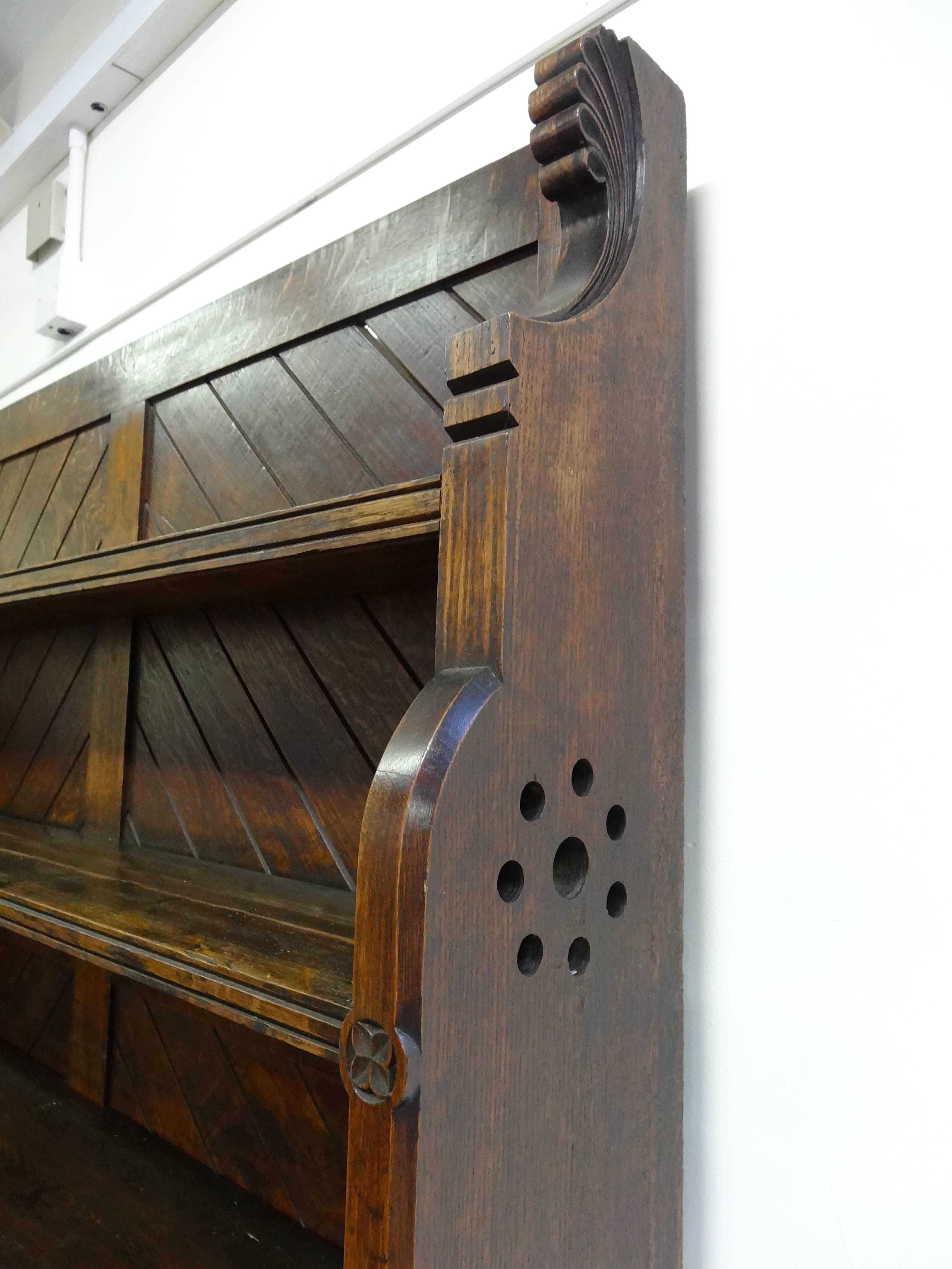 Charles Locke Eastlake Gothic Revival Aesthetic Movement Dresser Cabinet For Sale 2