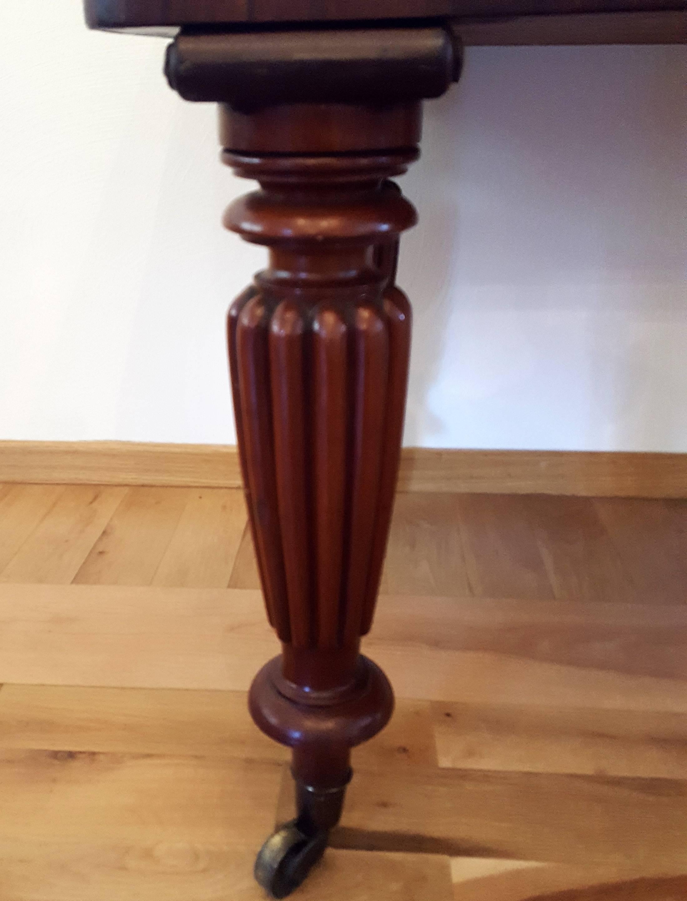 Collard & Collard 1832 Square Piano Mahogany Case, Early Victorian Fortepiano In Good Condition In Ettlingen, Baden-Wurttemberg