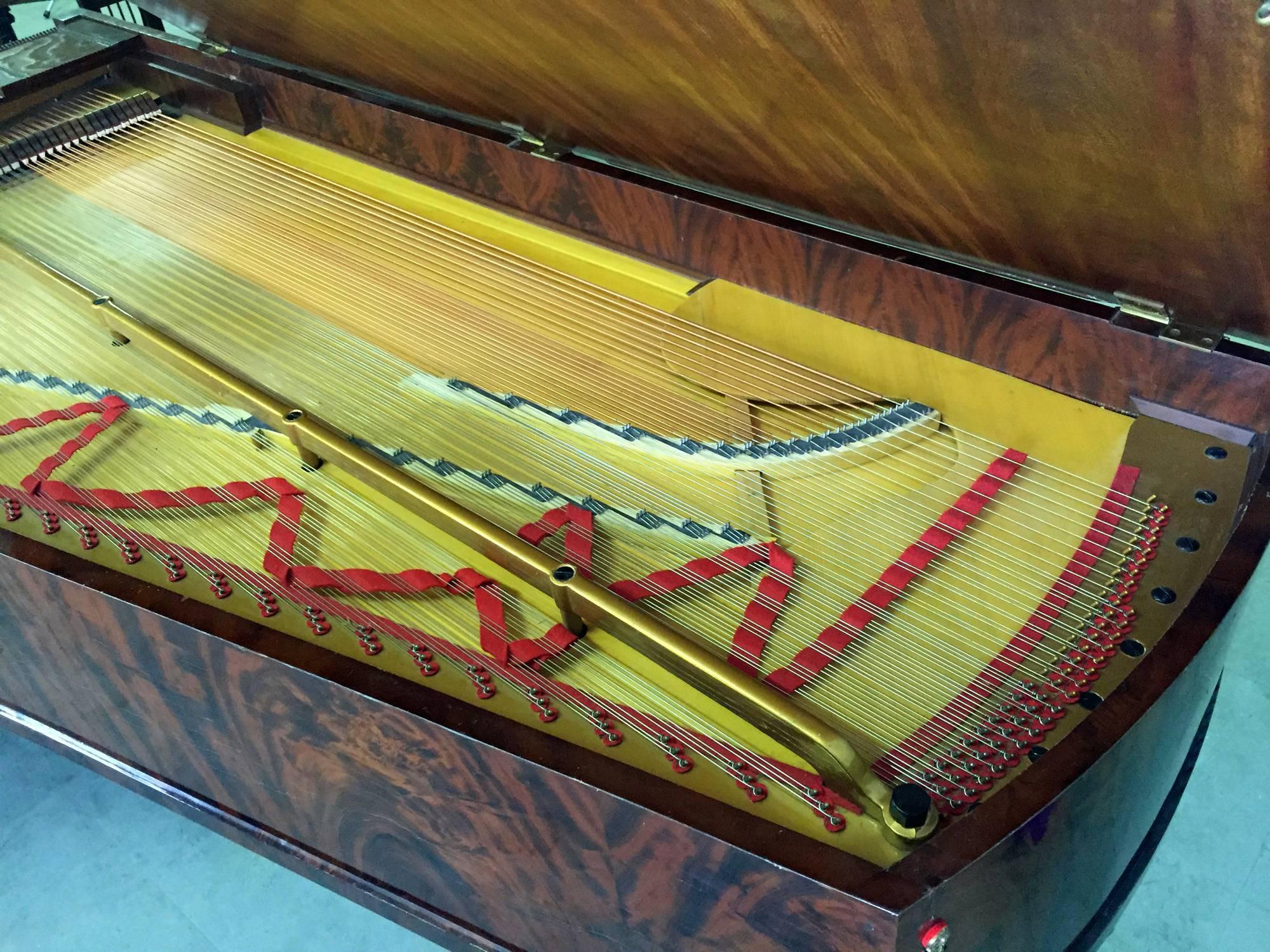 Cast Pfeiffer Period Romantic Biedermeier Grand Fortepiano Sim. Pleyel, circa 1835