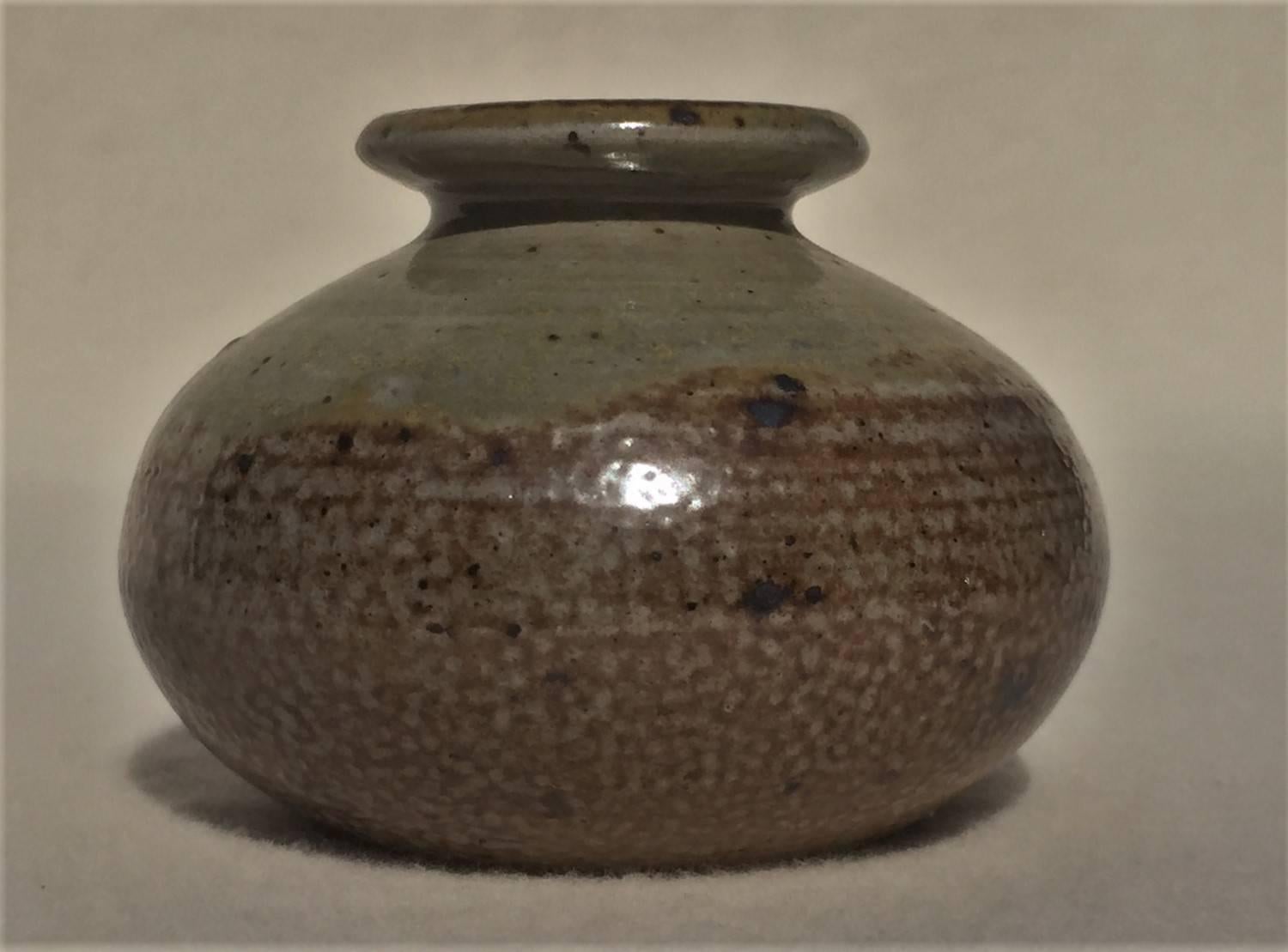 Eight Miniature Ceramical Vases, Art Pottery, Germany, 1960s Set #6 3