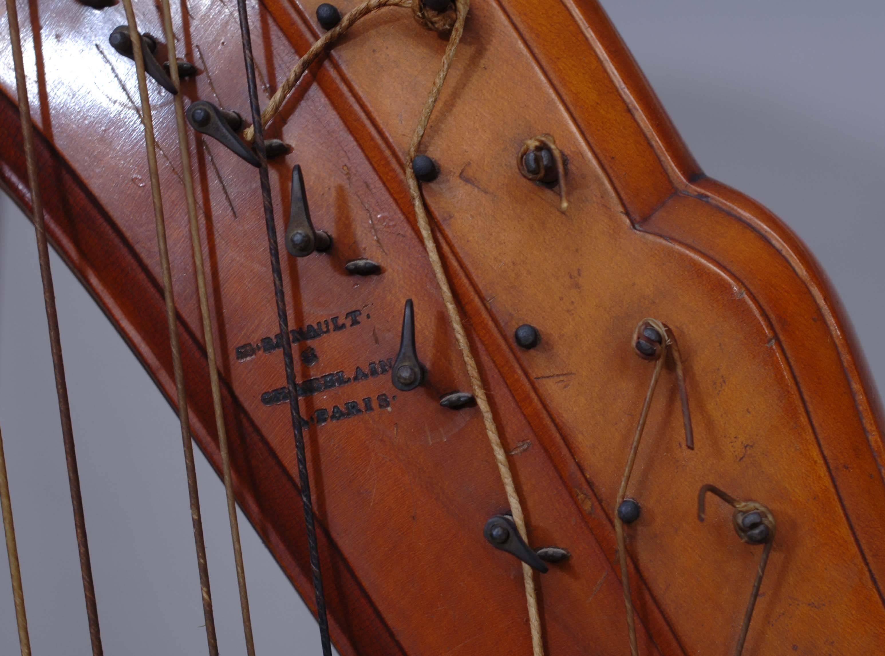 18th Century French Harp Period Louis XVI circa 1791 Free Shipping For Sale 2