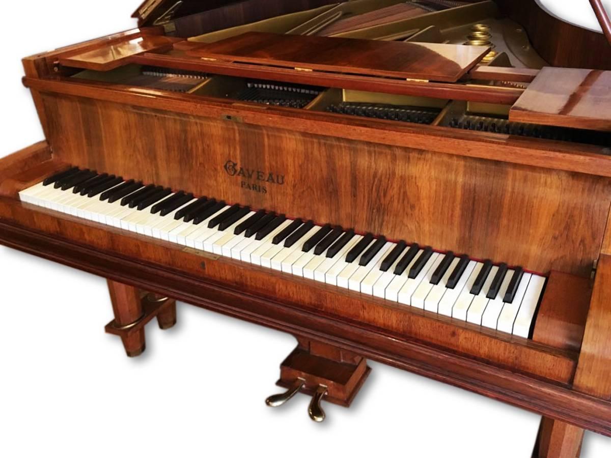 Art Deco Mid-Century Modern Grand Piano by Gaveau Paris Designed by Jules Émile Leleu For Sale