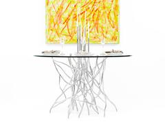Torsion Dining Table - One-of-a-Kind Handcrafted by Mats Christeen
