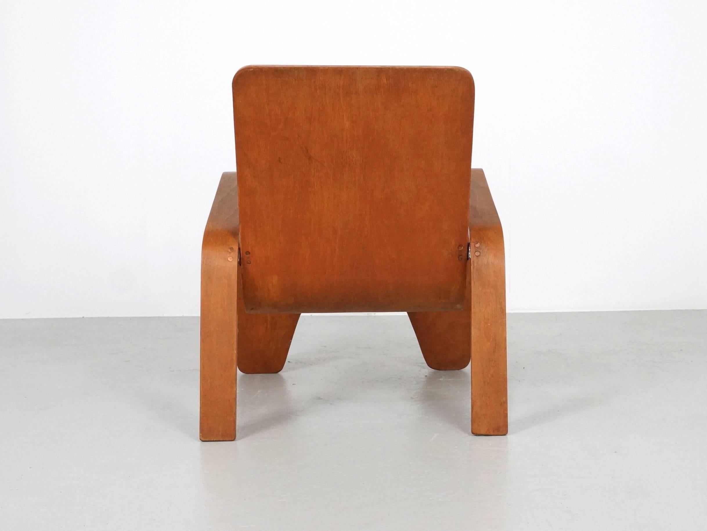 Dutch Han Pieck Lawo 1 Lounge Chair for Lawo Ommen