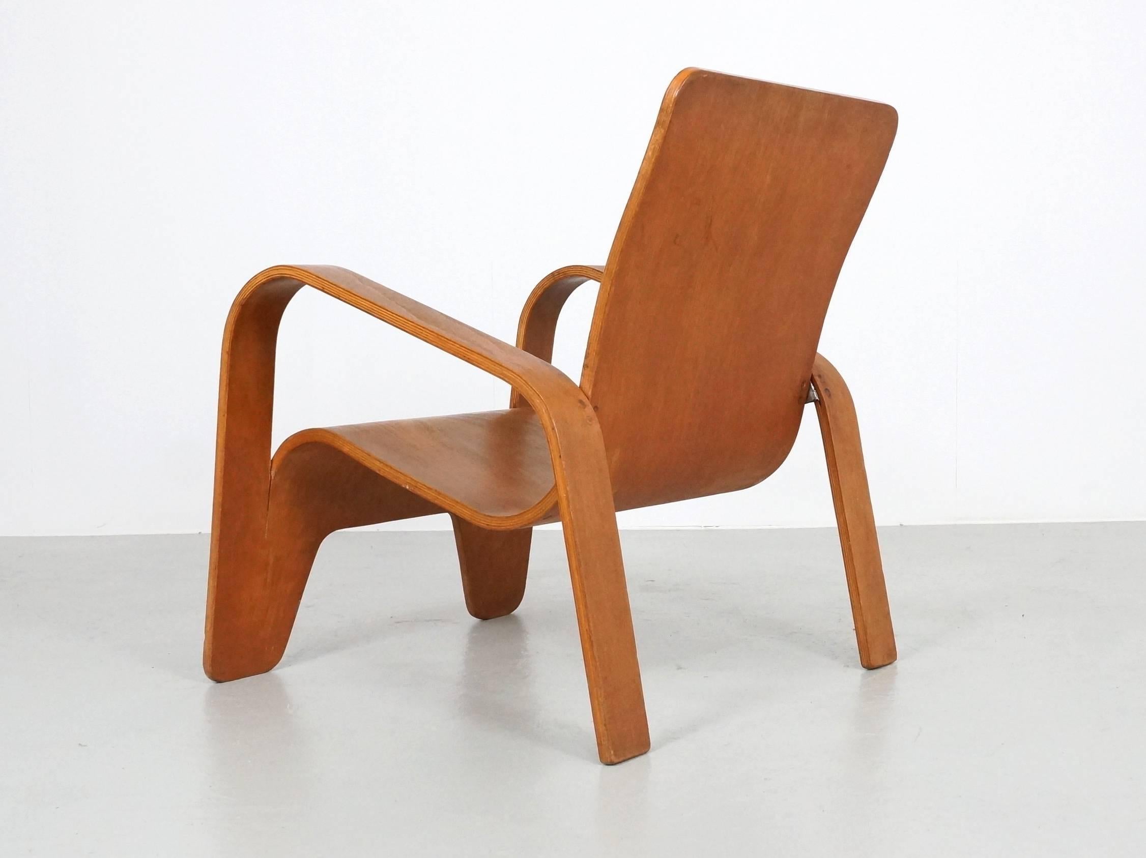 Mid-Century Modern Han Pieck Lawo 1 Lounge Chair for Lawo Ommen