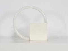 White Aldo van de Niewelaar TC6 Circle Tube Lamp, 1968