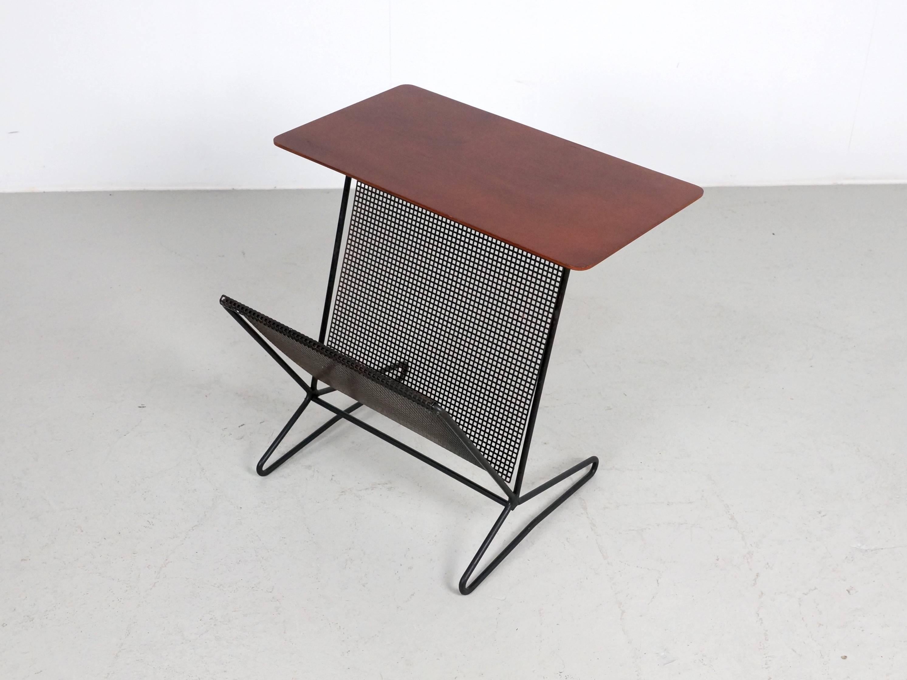 Dutch Side Table, Magazine Rack by Cees Braakman for Pastoe Model TM-05