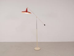 Panama Floor Lamp by Wim Rietveld for Gispen, 1950s