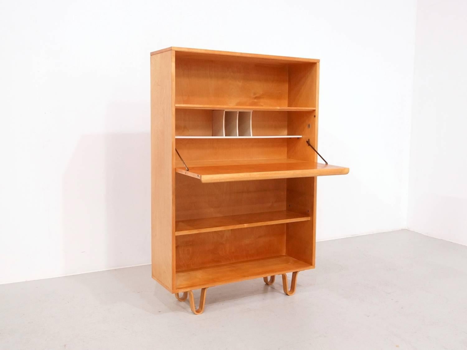 Dutch Birch Pastoe Bookcase Desk Cabinet Cees Braakman