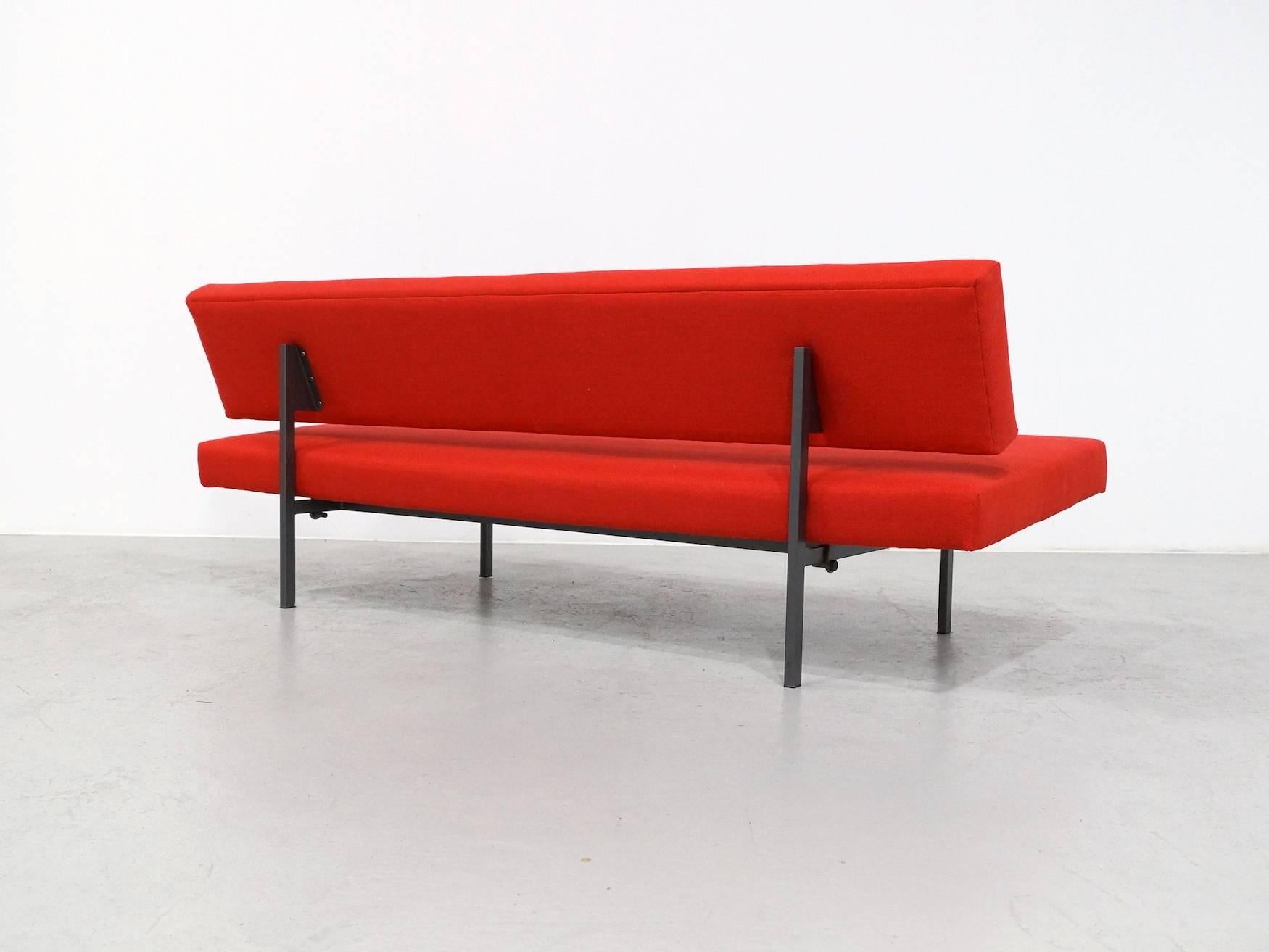 Metal Dutch Sofa Daybed by Rob Parry for Gelderland, 1960s