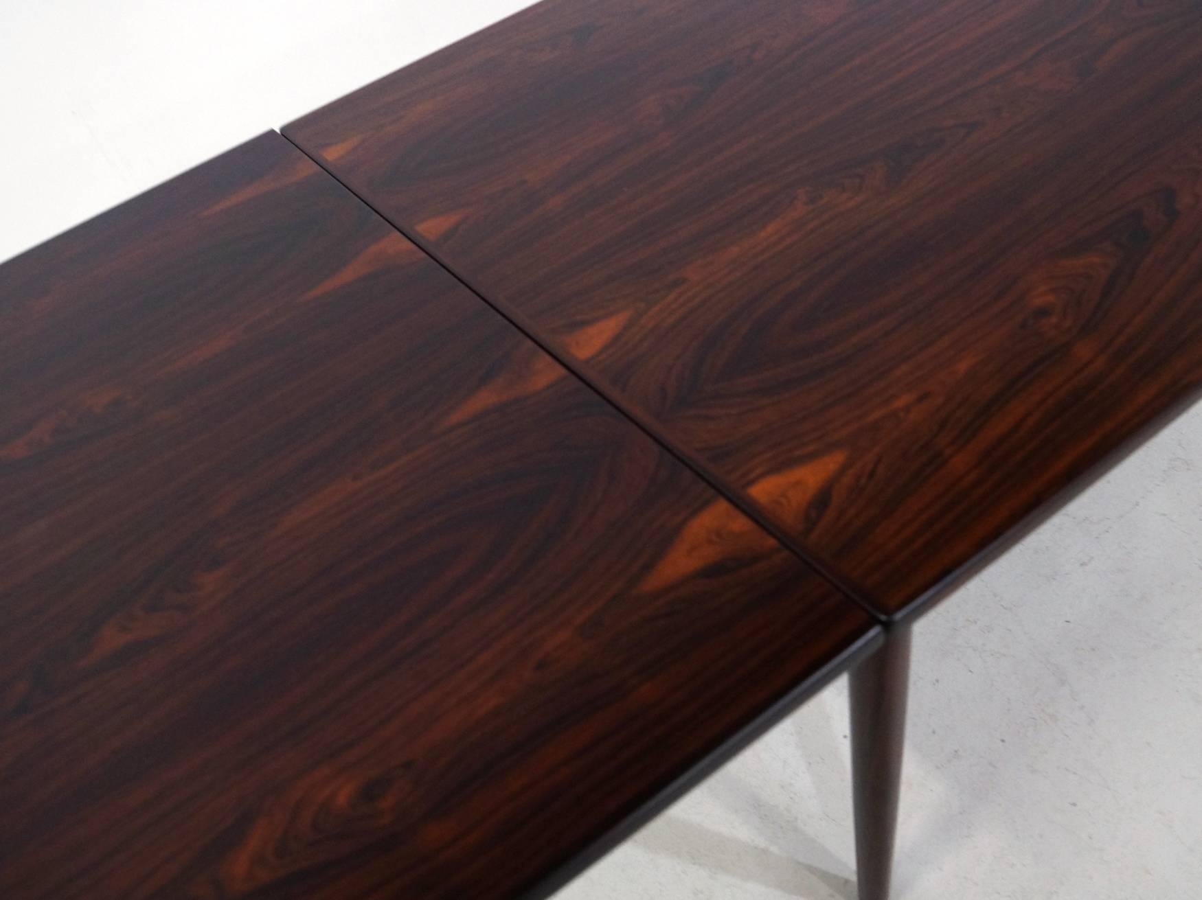 Extendable Danish Mahogany Dining Table 1960s by Randers Møbelfabrik For Sale 2