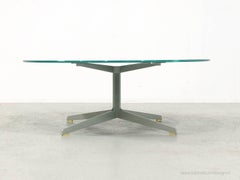 Black Glass Coffee Table JL 50, Design Jehs & Laub for Fritz Hansen