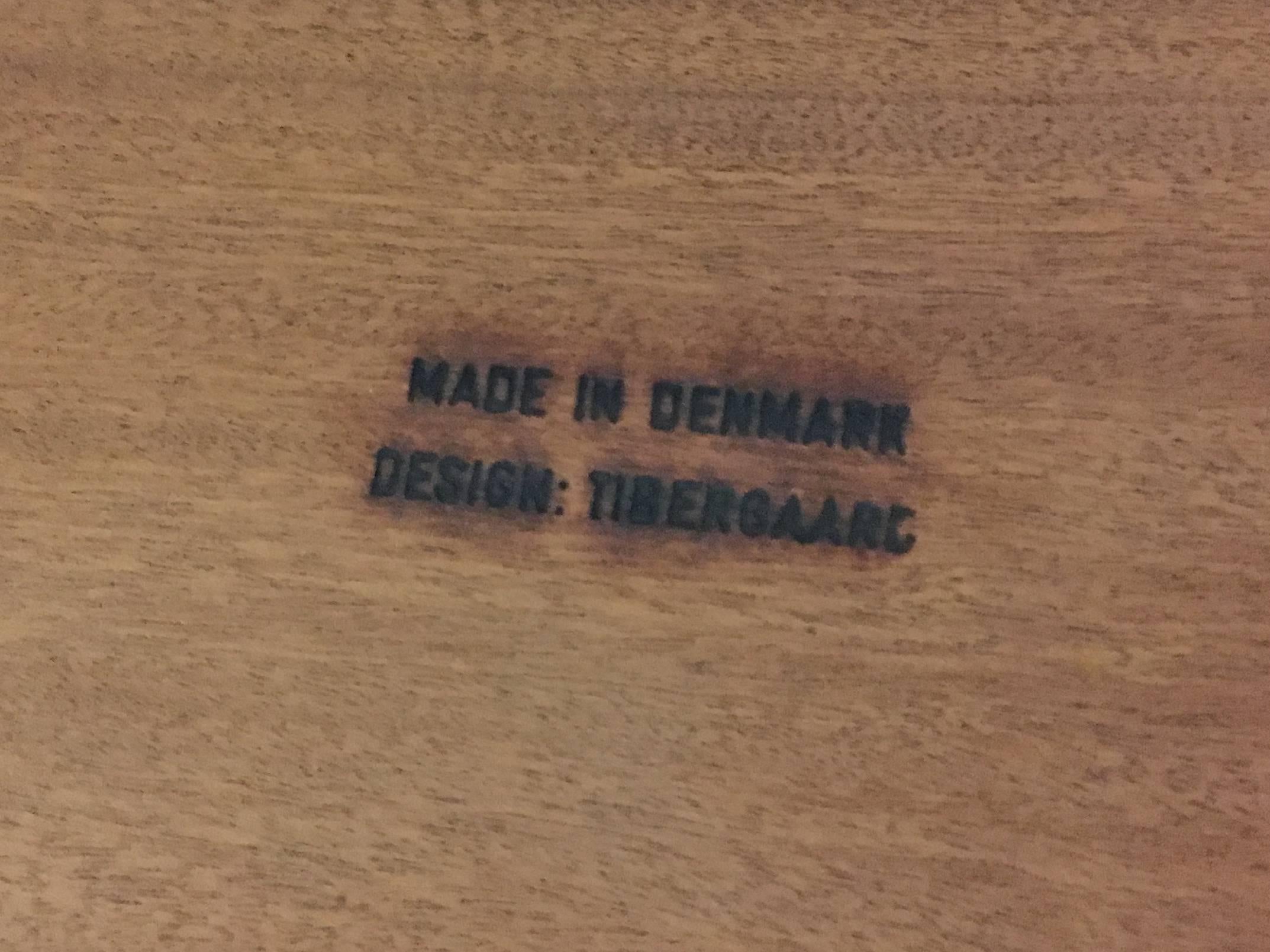 Small Teak Desk by G. Tibergaard for Ikast Møbelfabrik, Denmark 2