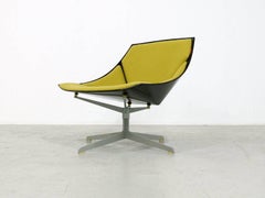 Black and Olive Green Space Series Chair Fritz Hansen Model JL 10