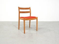 Set of Four Oak Moller Chairs Niels Otto Moller Model No. 84
