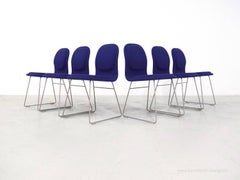 Jasper Morrison High Pad Chairs for Cappellini, Set of Six