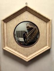 Convex Hexagonal Sorcerers Mirror, 19th Century