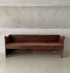 19th century mountain bench
