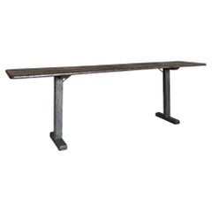 Large minimalist primitive 19th century sidetable