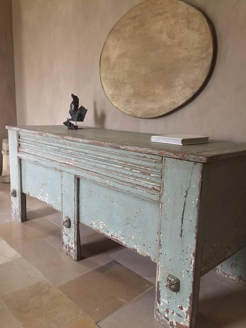 Hand-Crafted Large 18th Century French Mountain Chest Coffer