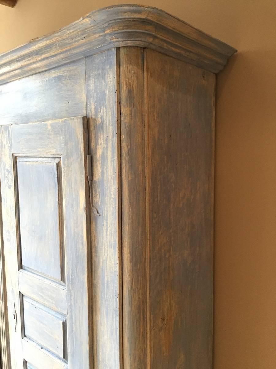 18th Century Painted Cupboard 1