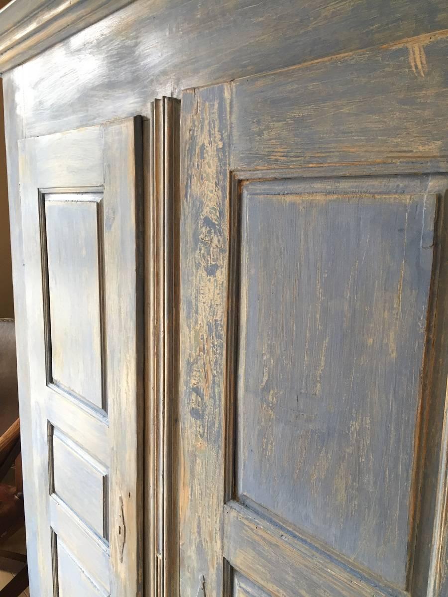 18th Century Painted Cupboard 4