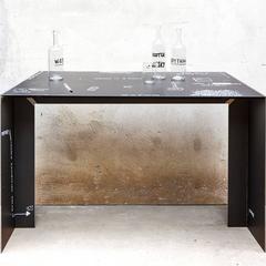 Table de bureau en métal noir 21st Century de Giovanni Casellato & MarCo Raparelli