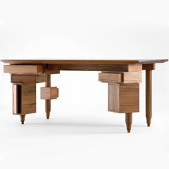 Le Bureau de Paolo Wooden Desk with several drawers