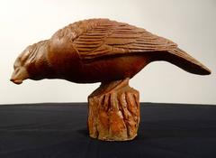 Tyra Lundgren Stoneware Crossbill for Gustavsberg, 1940s