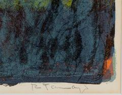 Gato Lithography by Mexican Artist Rufino Tamayo