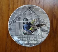 Piero Fornasetti, Complete Set of Eight Le Arpie Coasters