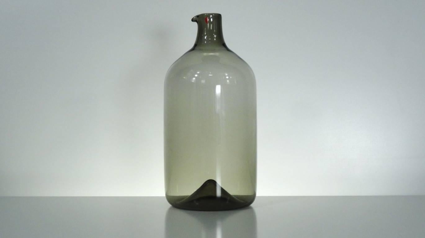 Mid-20th Century Set of Glass Decanters or Vases by Timo Sarpaneva for Iittala